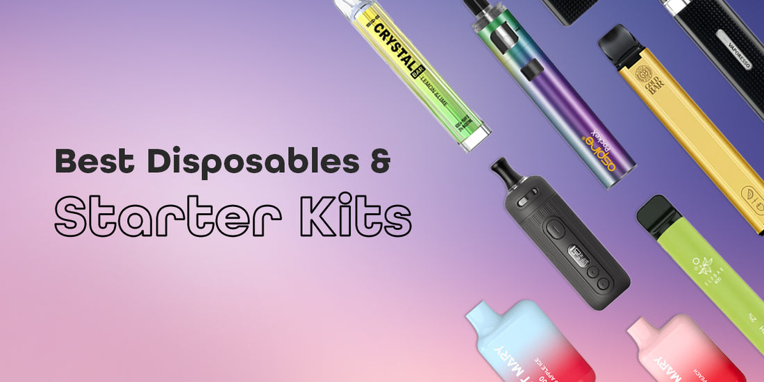 best disposables and starter vape kits