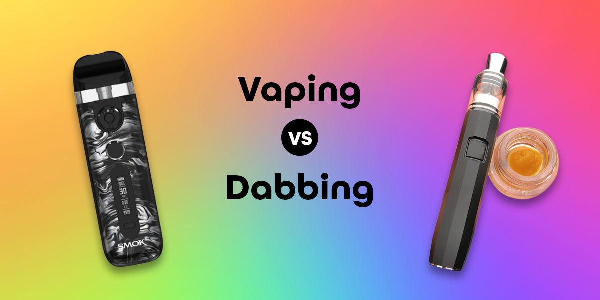 Vaping vs Dabbing Why Vaping is a better alternative TidalVape