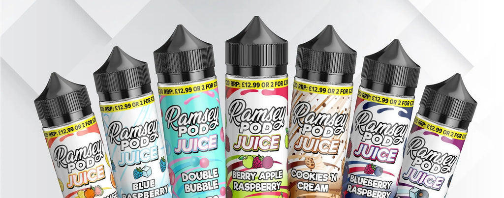 100ml Shortfills by Ramsey Pod Juice