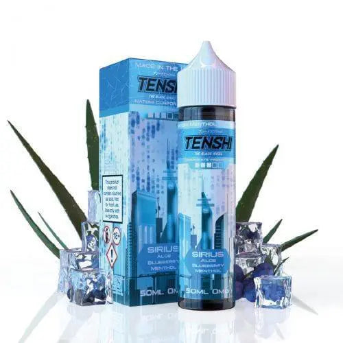 aloe blueberry menthol e-liquid by tenshi 