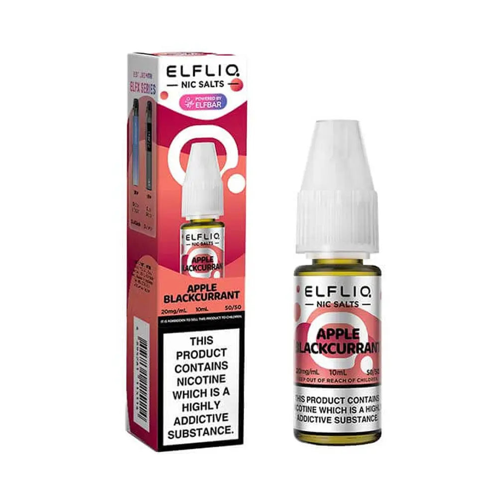 Apple Blackcurrant Nic salt E-liquid by Elf Bar Elfliq Elf Bar