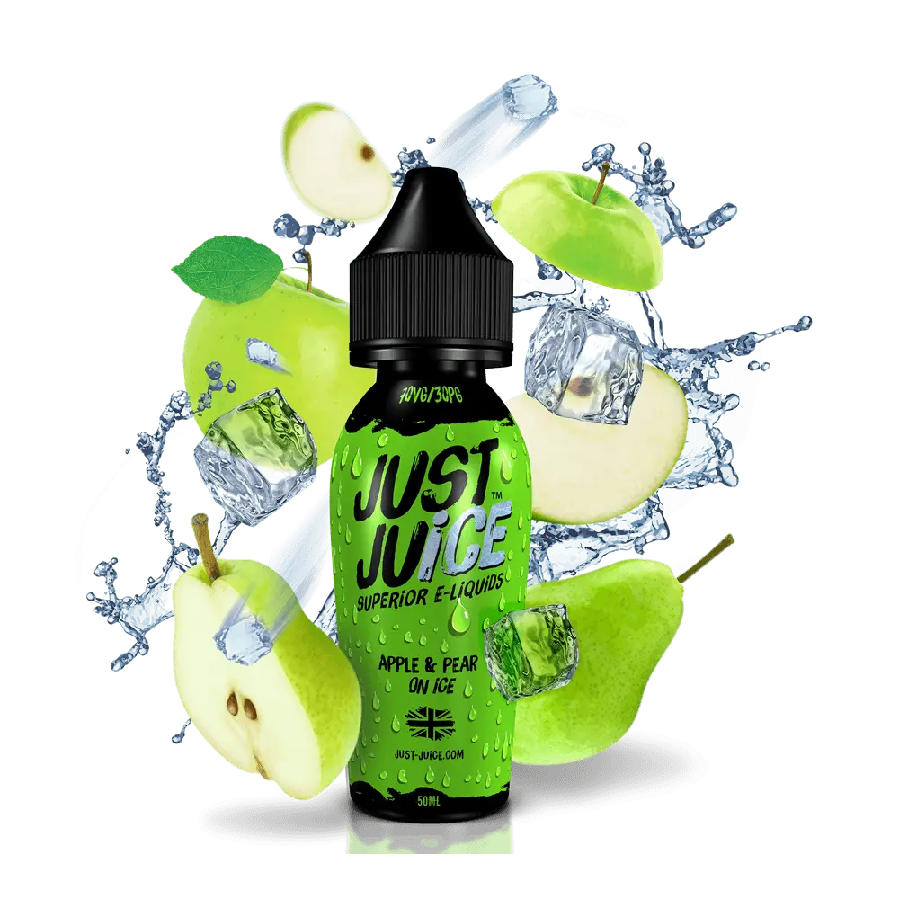 Apple & Pear on Ice E-Liquid By Just Juice 