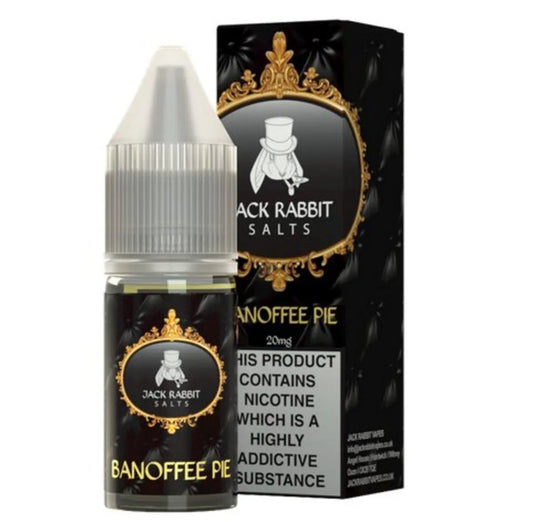 BANOFFEE PIE NIC SALT E-LIQUID BY JACK RABBIT