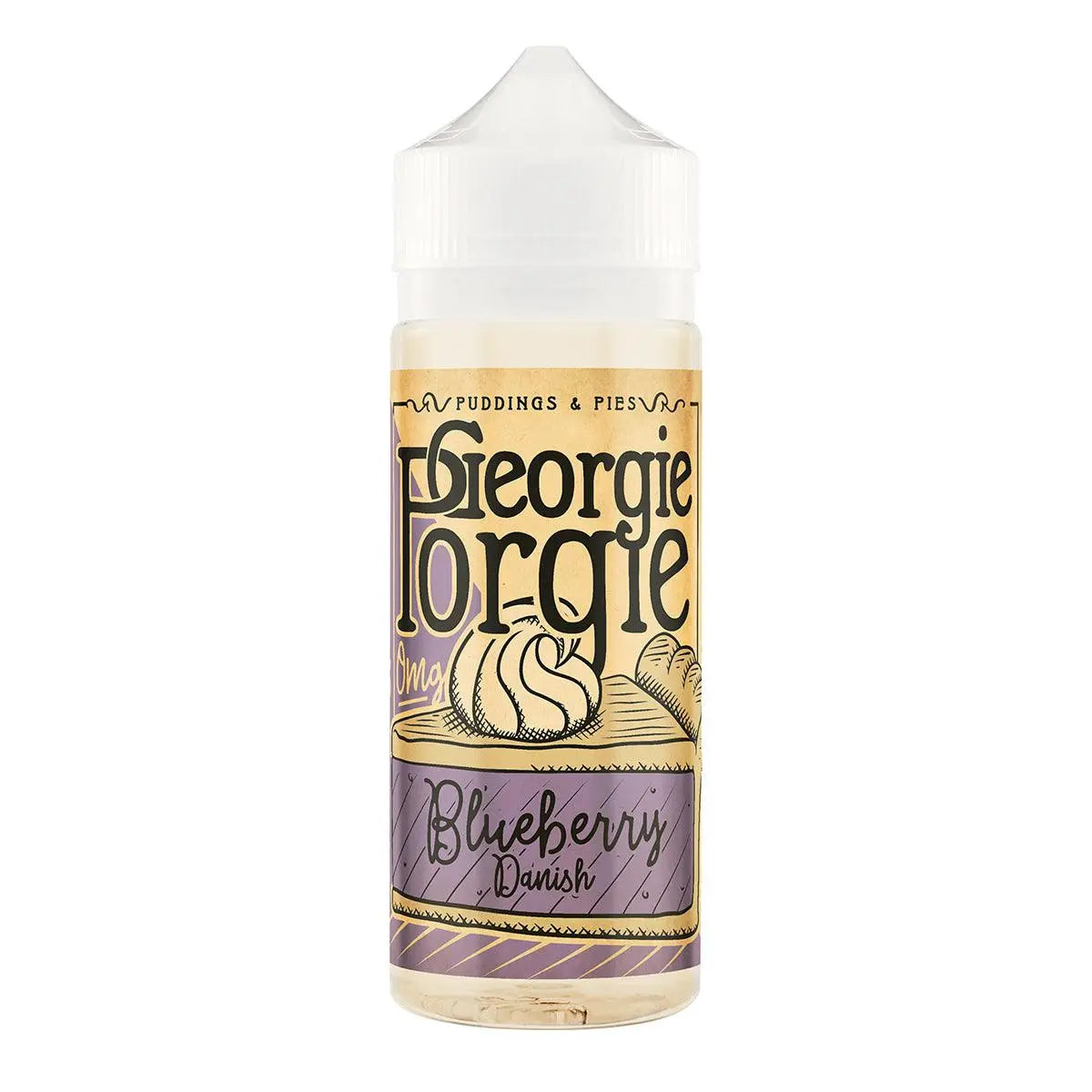 BLUEBERRY DANISH E-LIQUID BY GEORGIE PORGIE - TidalVape