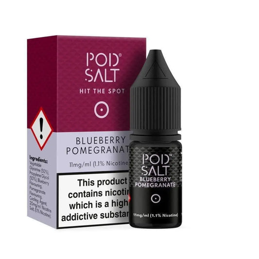 BLUEBERRY POMEGRANATE NIC SALT E-LIQUID BY POD SALT