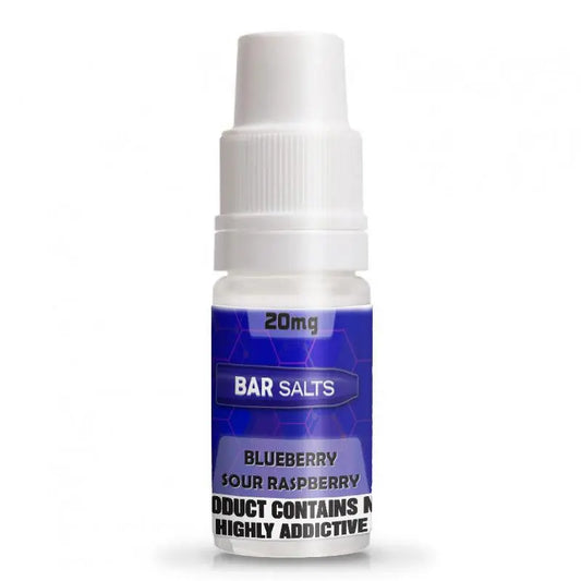 BLUEBERRY SOUR RASPBERRY NIC SALT E-LIQUID BY BAR SALTS