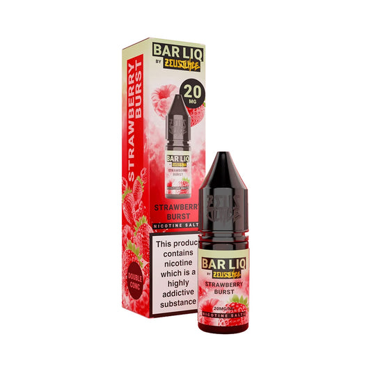 Strawberry Burst Bar Liq Nic Salt by Zeus Juice Zeus Juice