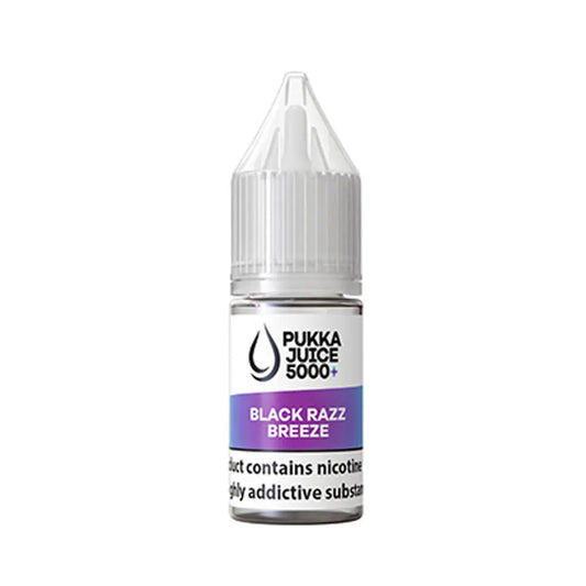 Black Razz Breeze 10ml Nic Salt by Pukka Juice 5000+