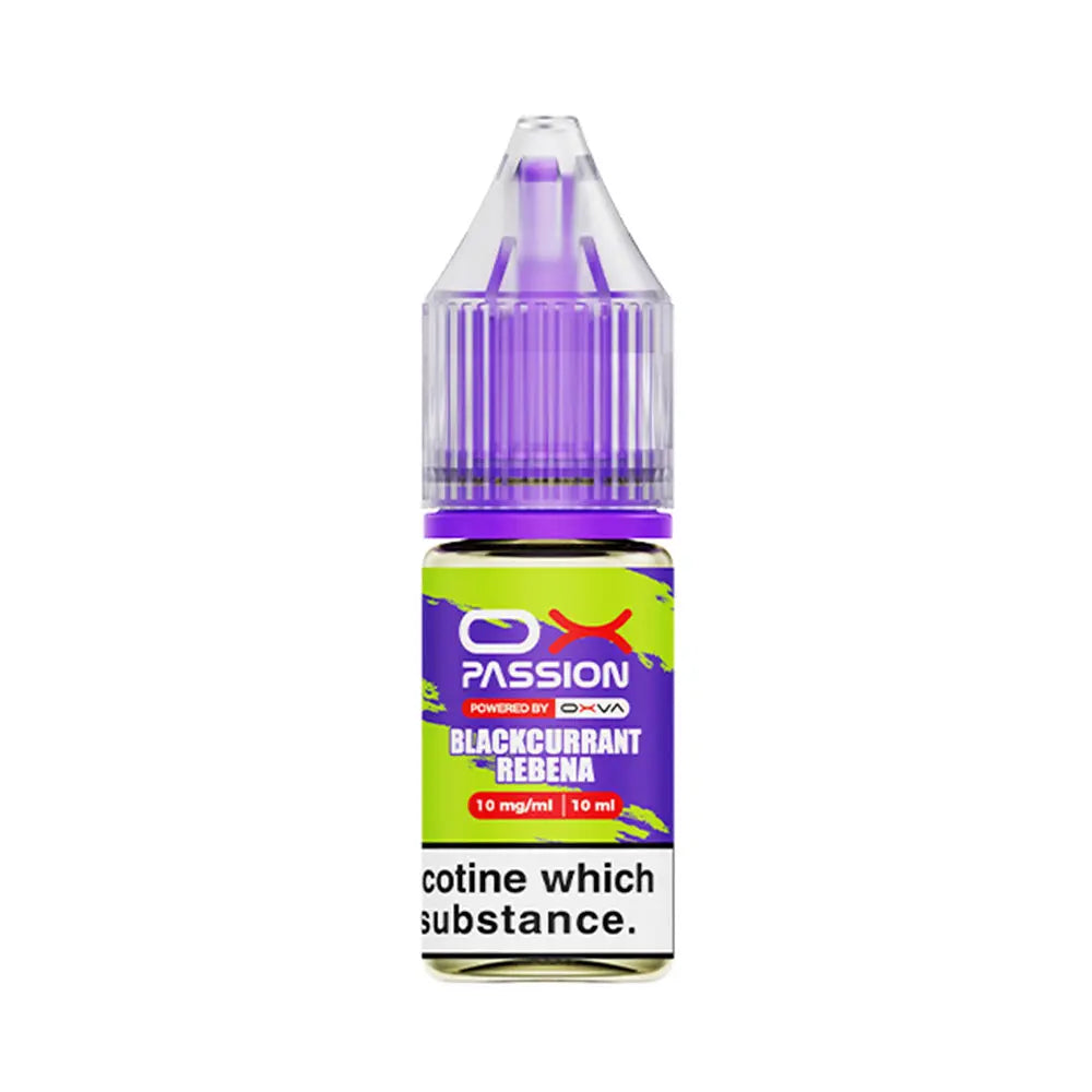 Blackcurrant Rebena OX Passion 10ml Nic Salt by Oxva Oxva