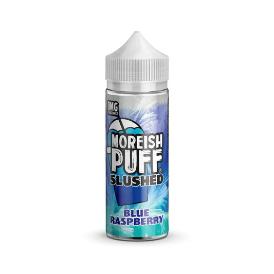 Blue Raspberry Slushed 100ml Shortfill by Moreish Puff