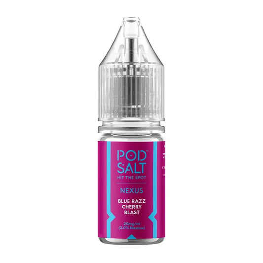 Blue Razz Cherry Blast Nicotine Salt 10ml E-Liquid by Pod Salt Nexus