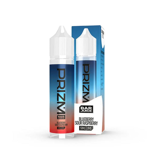 Blue Sour Raspberry 50ml Shortfill by Prizm Bar Juice