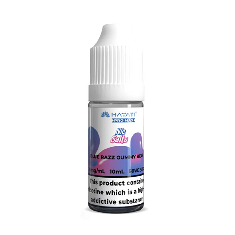 Blue Razz Gummy Bear 10ml Nic Salt by Hayati Pro Max