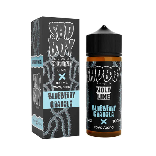 Blueberry Granola 100ml Shortfill by Sadboy