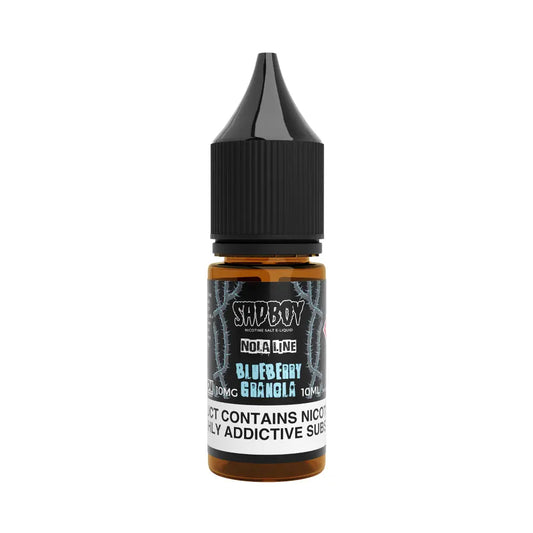 Blueberry Granola 10ml Nic Salt by Sad Boy