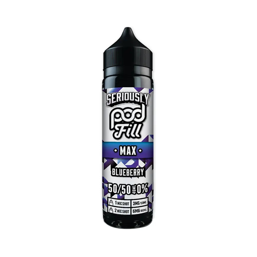 Blueberry Seriously Pod fill Max 40ml Shortfill TidalVape