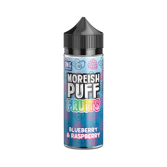 Blueberry & Raspberry Fruits 100ml Shortfill by Moreish Puff