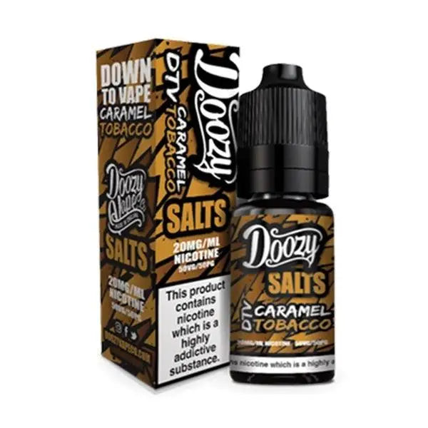 Caramel Tobacco Nic Salt E-Liquid by Doozy