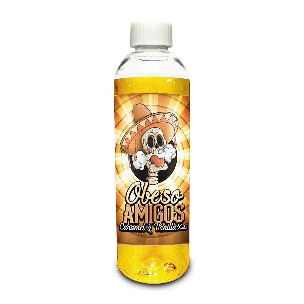 CARAMEL VANILLA E-LIQUID BY OBESO AMIGOS - TidalVape