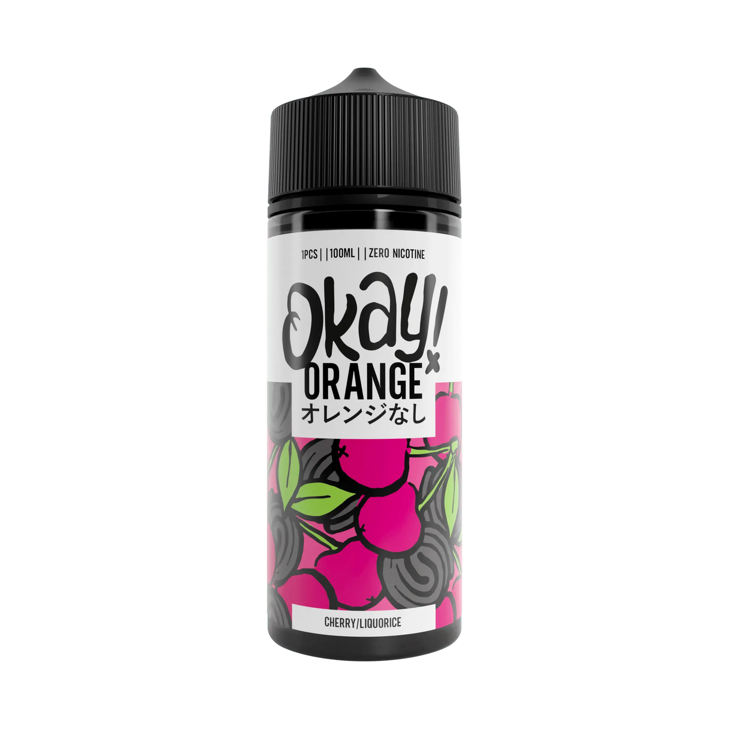 Cherry Liquorice E-Liquid by Okay! Orange 