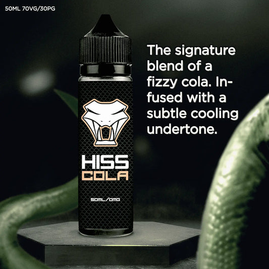 Cola E-Liquid by Hiss