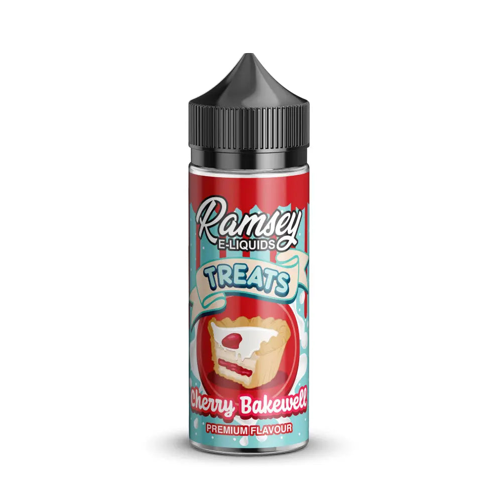 Cherry Bakewell 100ml Shortfill by Ramsey Treats Ramsey E-Liquids