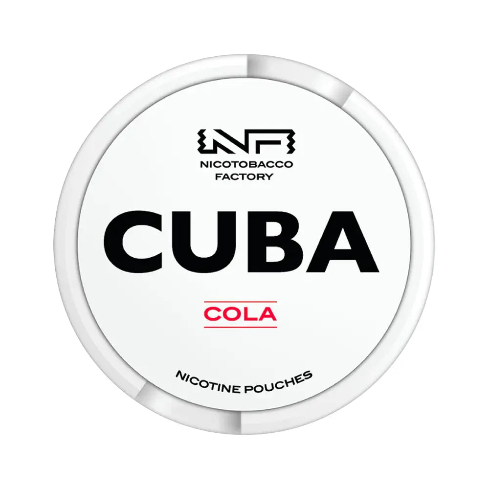 Cola Nicotine Pouches by Cuba White Cuba