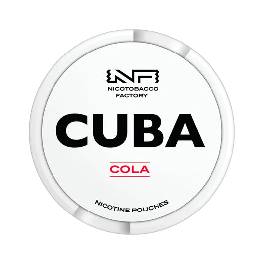 Cola Nicotine Pouches by Cuba White