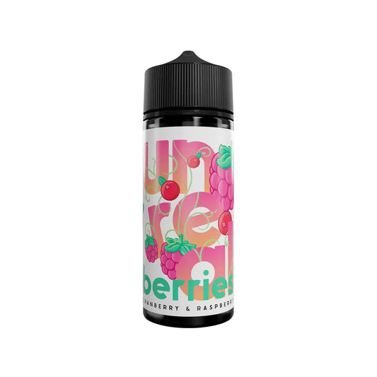 Cranberry & Raspberry 100ml Shortfill by Unreal Berries