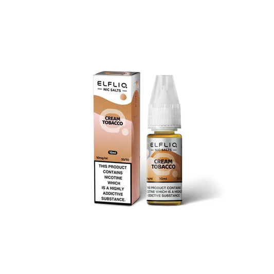 Elfliq cream tobacco