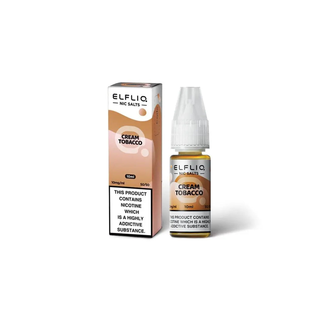 Elfliq cream tobacco