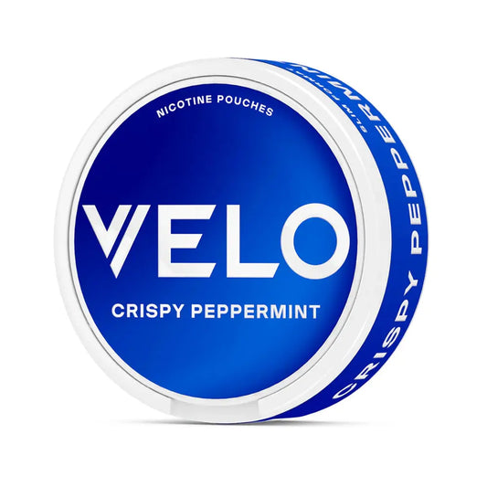 Crispy Peppermint Nicotine Pouches by Velo