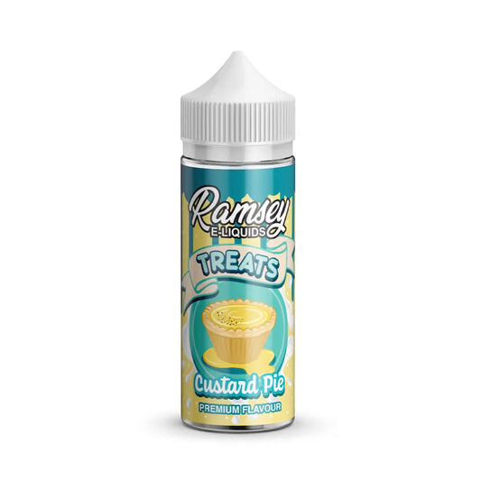 Custard Pie 100ml Shortfill by Ramsey Treats Ramsey E-Liquids