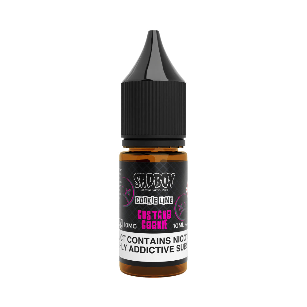 Custard Cookie 10ml Nic Salt by Sad Boy