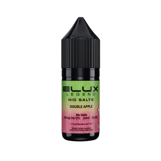 Double Apple 10ml Nic Salt by Elux Legend Elux