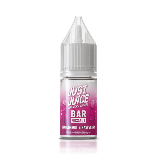 Dragonfruit & Raspberry 10ml Bar Nic Salt by Just Juice