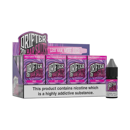 Drifter Bar Nic Salts E-Liquid (Box of 12) Drifter