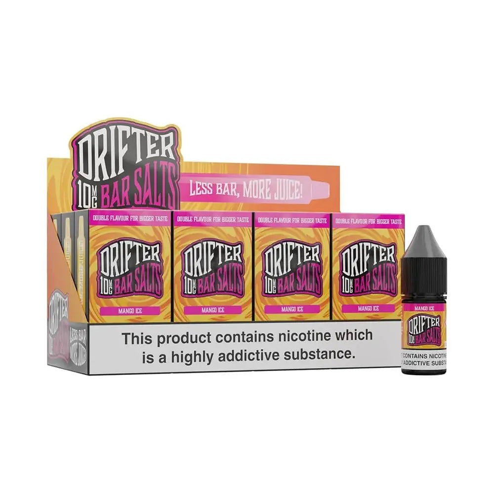 Drifter Bar Nic Salts E-Liquid (Box of 12) Drifter