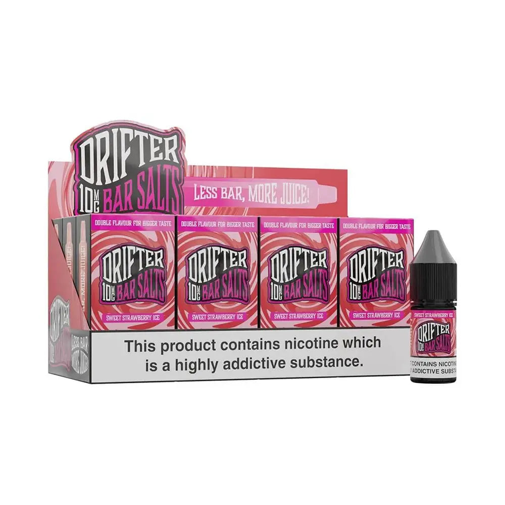 Drifter Bar Nic Salts E-Liquid (Box of 12) Drifter