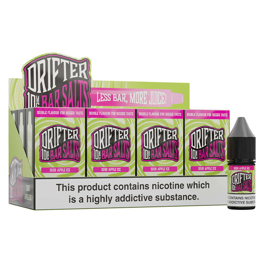 Drifter Bar Nic Salts E-Liquid (Box of 12) Drifter