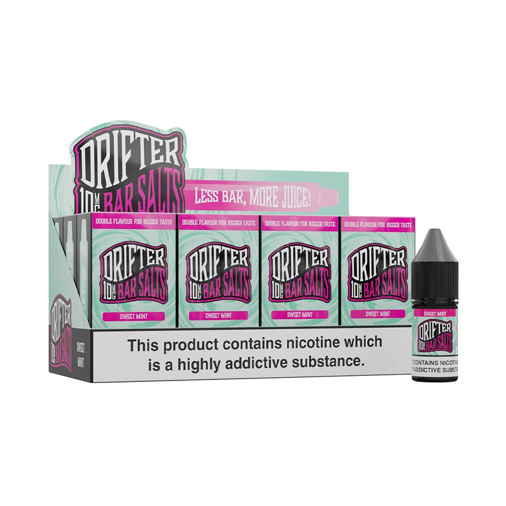 Drifter Bar Nic Salts E-Liquid (Box of 12) Drifter