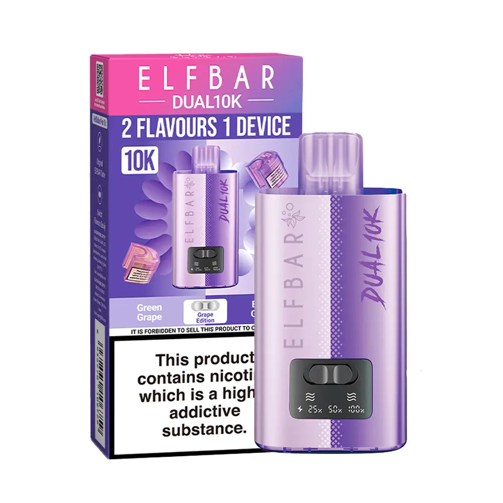 Elf Bar Dual 10K Disposable Vape Kit Elf Bar