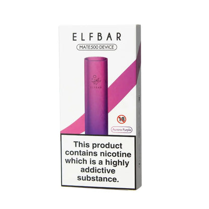 Elf Bar Mate 500 Pod Vape Kit - Aurora Purple