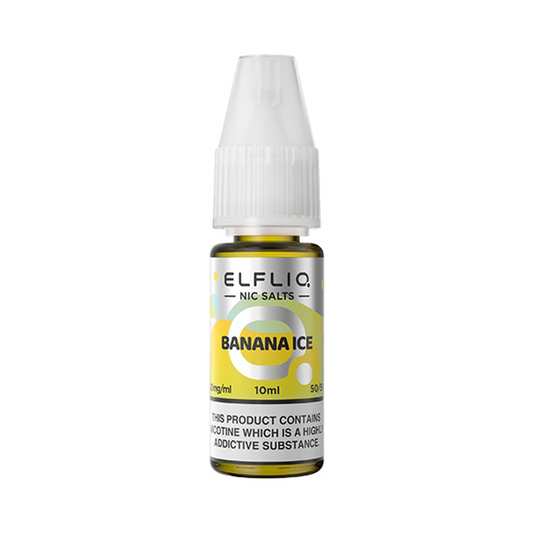 Banana Ice Nic salt E-liquid by Elf Bar Elfliq