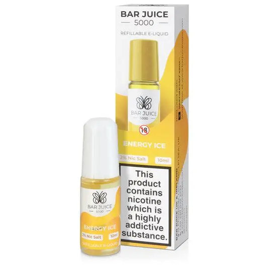 Energy Ice nic salt E-liquid by Bar Juice 5000