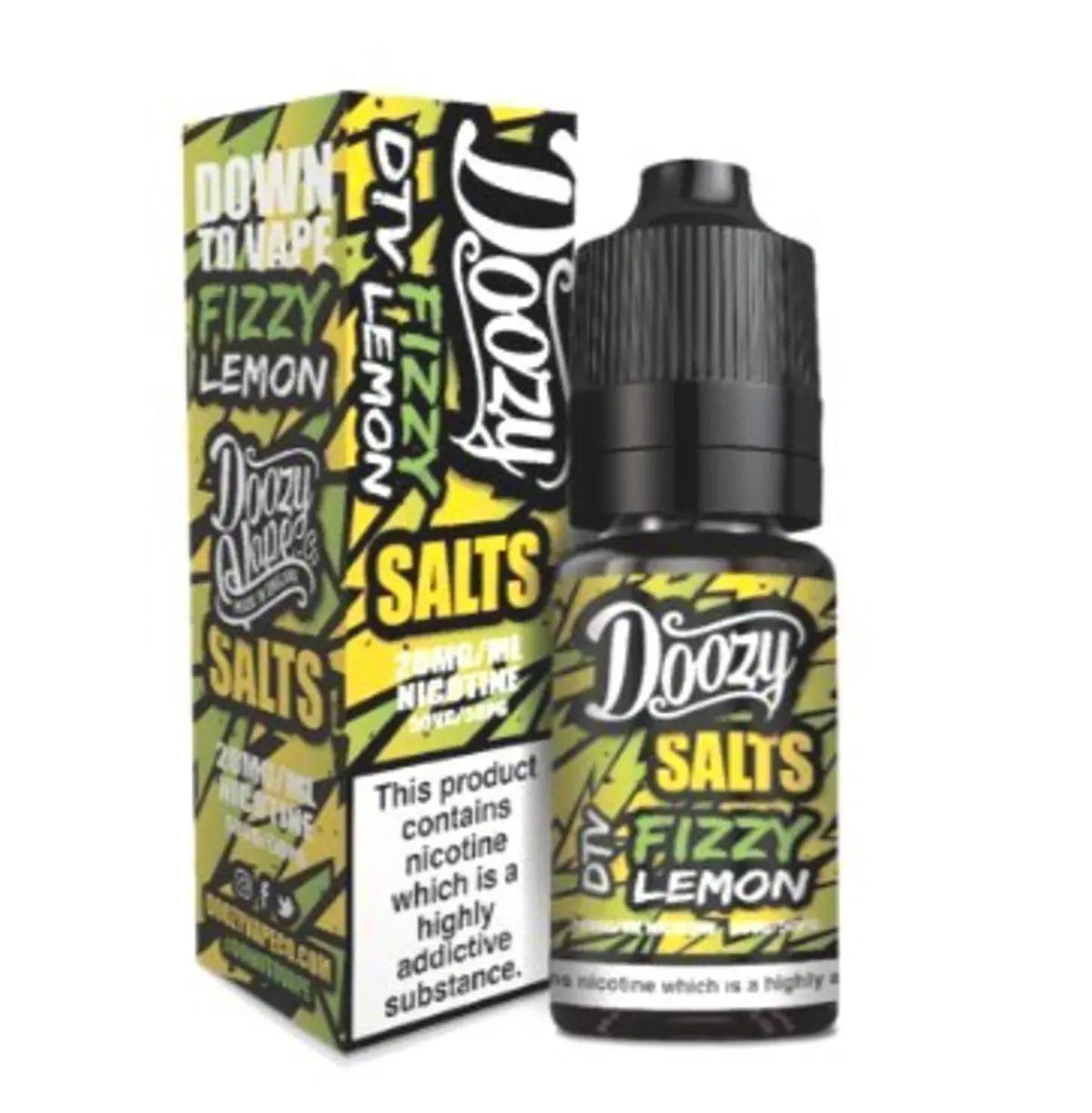 Fizzy Lemon Nic Salt E-Liquid by Doozy