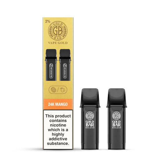 Gold Bar Reload Prefilled Pods - Pk of 2 TidalVape