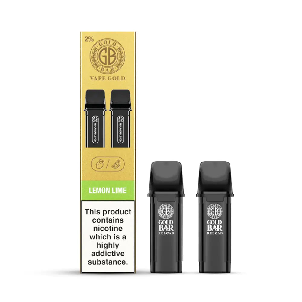 Gold Bar Reload Prefilled Pods - Pk of 2 TidalVape