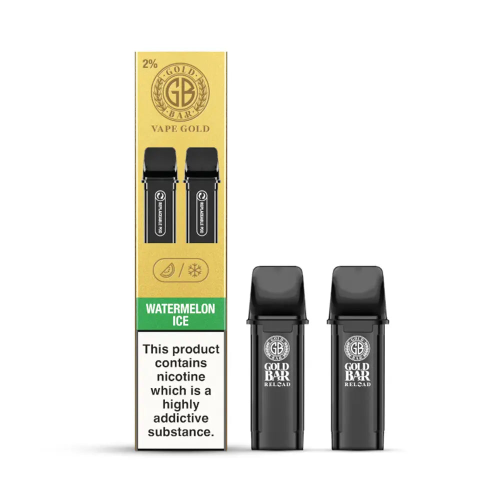 Gold Bar Reload Prefilled Pods - Pk of 2 TidalVape