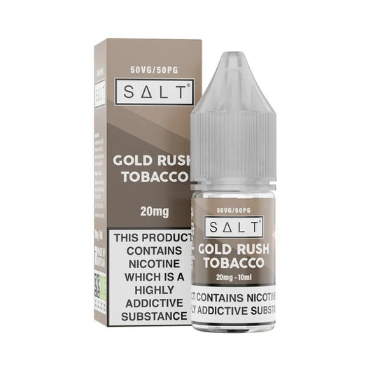 Gold Rush Tobacco Nic Salt E-Liquid by Salt